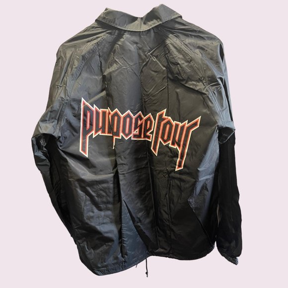Justin Bieber Purpose Tour Staff Coach Jacket - Picture 1 of 2